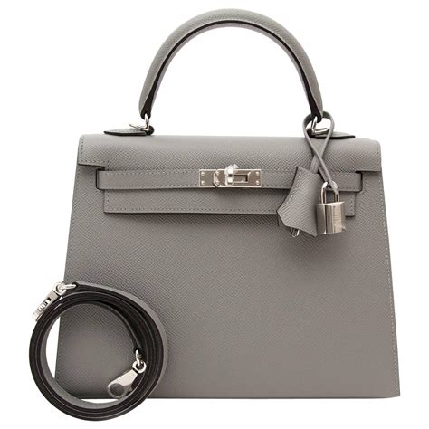 hermes kelly gris mouette